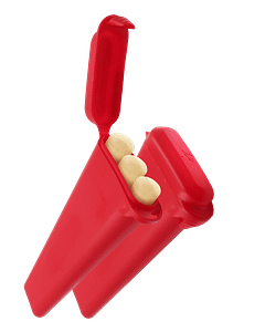 Combie červené ochranné trojité pouzdro