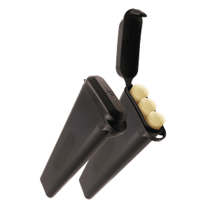 Combie černé ochranné trojité pouzdro bez pozadí